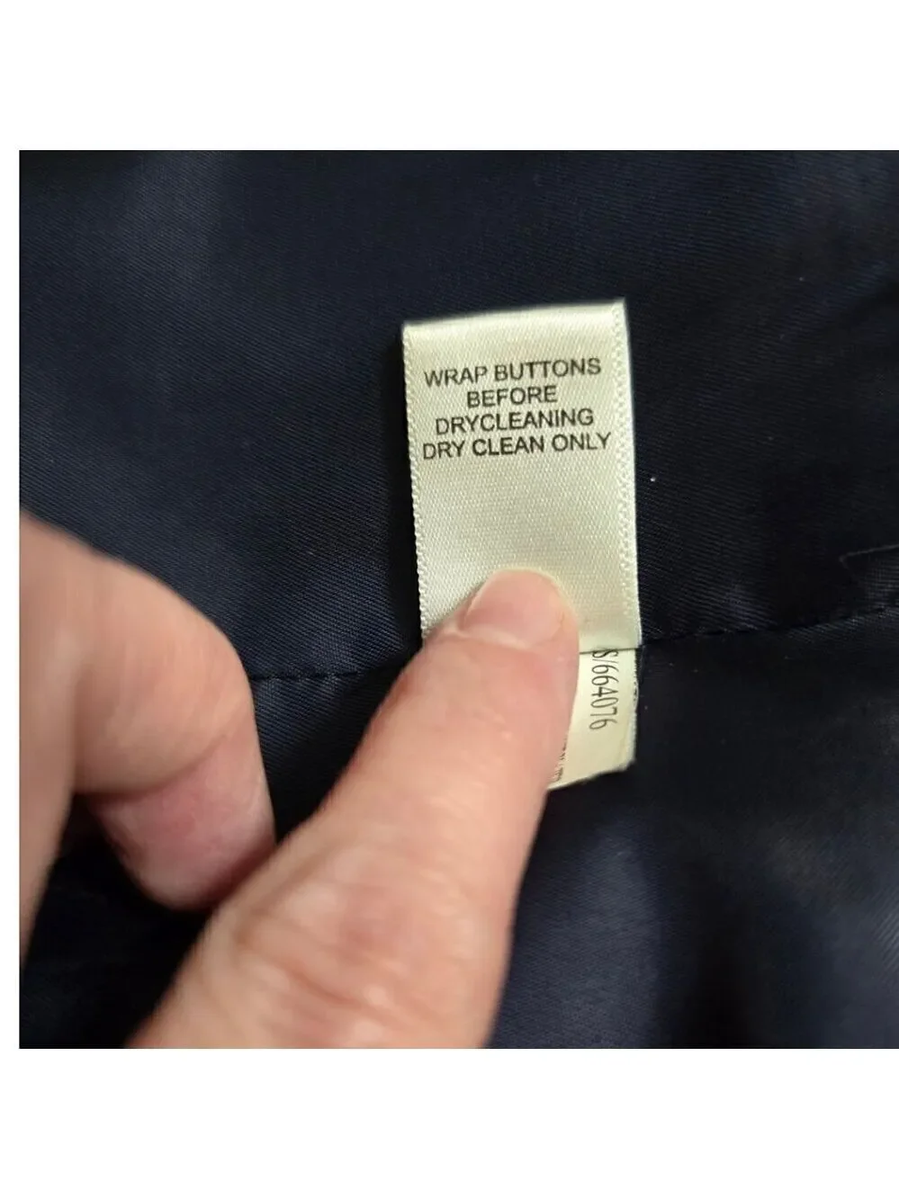 Banana Republic Navy Pinstripe Modern Fit Single Breasted Blazer Sz 42R